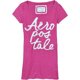 thumbnail image 1 of Aeropostale playera bordada con gráfico para mujer, rosa, extra pequeña, 1 of 1