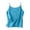 Sky Blue, variant on Women's Tank Top ,Spaghetti Strap V Neck Summer Solid Color Blend SleevelessStretch (Yellow, 3X-Large)