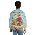 thumbnail image 5 of Wagging Tail Goldendoodle Celebrates Rainbow Pride Month LGBT LGBTQ+ All Over Print 3D Sweatshirt Unisex Merch Doodle Dog Lover Gifts Idea - 01003, 5 of 6
