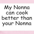 thumbnail image 2 of CafePress - My Nonna Can Cook Better Infant Bodysuit - Baby Light Bodysuit, Size Newborn - 24 Months, 2 of 4