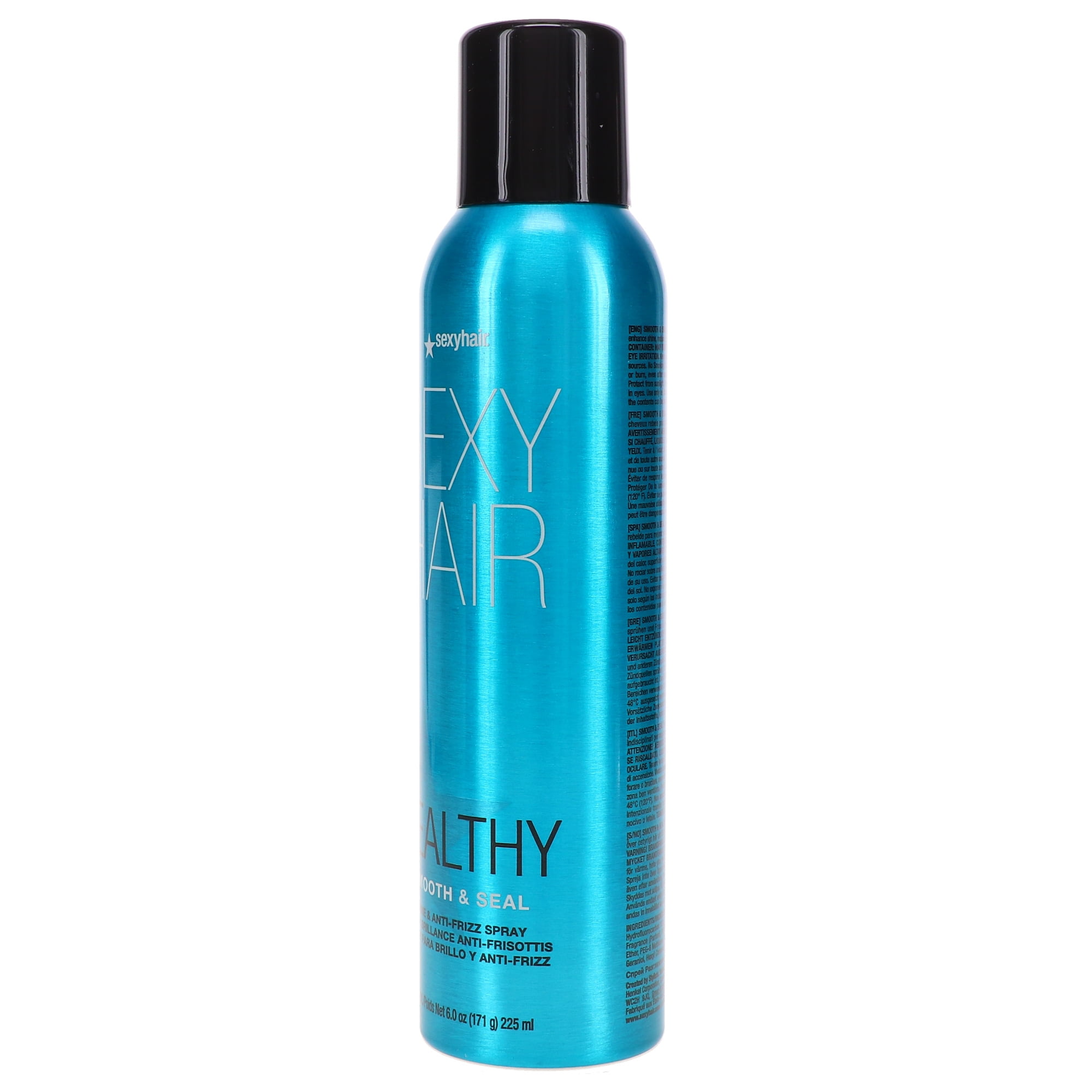 Sexy Hair Spray, Shine & Anti-Frizz, Smooth & Seal, Healthy - 6.0 oz