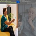 thumbnail image 4 of Wireless remote control socket, 433 MHz wireless radio transmitter switch socket 100 meters Control range 3500 Watt mobile wireless switch connected s, 4 of 5