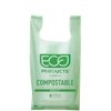 Eco-Products Medium Compostable Shopper Bag, 7 Gal, .80 mil, 50/PK, 10 PK/CT