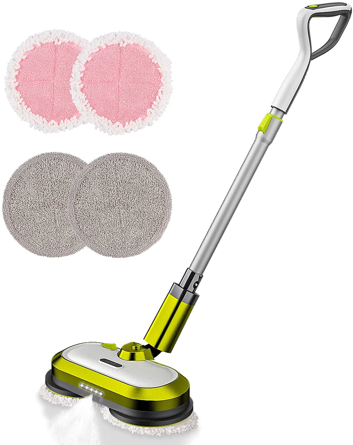 Cordless Electric Mop, Electric Spin Mop with LED