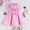 Pink, variant on Girls Easter Dress Flower Prints Princess Dress Dance Dresses for Teens Fashion Design Summer Dress (Pink,2-3 Years)