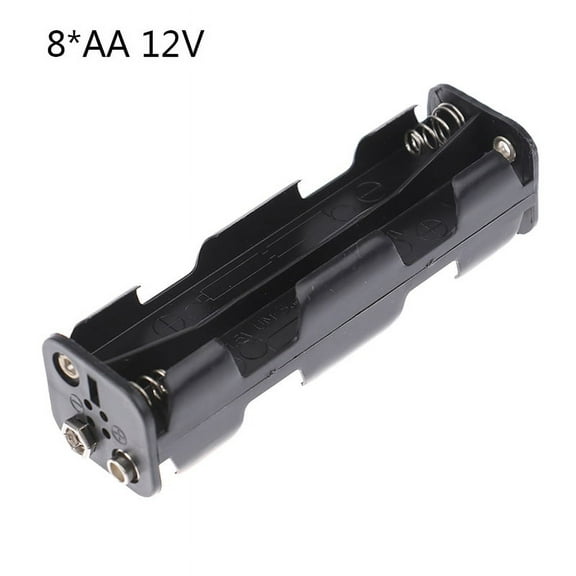 Long Strip Type 8 X AA Battery Case Holder 12V Back To Back Battery Storage WA