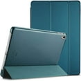 thumbnail image 1 of DEBGFS iPad 9.7 Case 2016  Ultra Slim Lightweight Stand Smart Case Shell with Translucent Frosted Back Cover for Apple iPad 9.7 Inch (A1673 A1674 A1675) \u2013Teal,none,none, 1 of 7