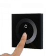 thumbnail image 1 of 12V-24V DC Touch Dimmer Switch for LED Lights, Wall Mounted Smart Controller, Black, 1 of 5