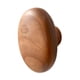 thumbnail image 5 of Perchero de madera para pared, perchero de madera, perchero rústico minimalista, perilla de madera para armario 6x42x4 cm, 5 of 9