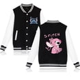 thumbnail image 3 of Sudadera con capucha de Disney de los años 90, chaqueta de béisbol de Lilo Stitch, sudadera para hombres y mujeres, chaquetas Harajuku para niños y niñas, ropa de calle, abrigos universitarios Y2k, 3 of 5