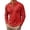 Red, variant on Mens Polos Elegant Shirt With Valentine Heart Print Long Sleeve Casual Clothes