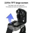 thumbnail image 4 of Relaj Inteligente Coneuriculares, Relog de Fitness de Pantalla Táctil de 2,01 Pulgadas, Reloj de Llamada 2 en 1 Con Contae de Pasos, Rastreador de Fitness Inteligente, 4 of 7