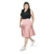 thumbnail image 2 of Falda plisada con cadena Roman Fashion /Tallas Extras, 558 (Rosa) rosa 38, 2 of 6
