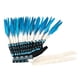 thumbnail image 4 of Tocado de plumas artificiales, accesorio fotográfico, diadema decorativa para fiesta de Halloween Azul 55cmx45cm, 4 of 9