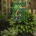 thumbnail image 2 of Fawn Italian Greyhound St. Patricks Day Flag Garden Size, 2 of 3