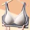 thumbnail image 3 of Wancir Wireless Bras for Women No Underwire Push up Underwear High Support Comfort Full Coverage Breathable Everyday Bras, 3 of 3