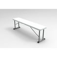 thumbnail image 5 of Ontario Furniture 3 Foot Bench Folding Plastic, Sturdy Strong Frame, Perfect for Entertaining a Crowd or Everyday use Both Indoor and Outdoor, Legs are fold-able for Easy and Convenient Storage, 9x36, 5 of 6