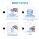 thumbnail image 5 of 2 uds., Grifo de agua, soporte para jarra de agua, dispensador de botella de agua, accesorios para cubos de agua potable de plástico (rosca de tornillo), 5 of 5