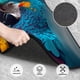 thumbnail image 3 of Fotbe Modern Style Blue Parrot Juego de 4 Tapetes para Auto con Estampado – Alfombrillas de Goma Reforzada, Diseño Antideslizante, Protección para Todo el Año – Vehículos, Autos, Camionetas y SUVs, 3 of 7