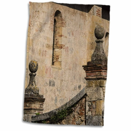 3dRose Italy, Tuscany, San Giovanni Dasso, Stairway in The small Tuscan town. - Towel, 15 by