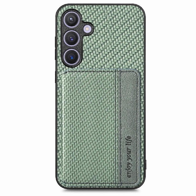 Case For FOXDOCK Samsung Galaxy S24 Plus Stand Function RFID Blocking Magnetic Card Holder Complete Camera Safety