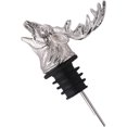 thumbnail image 1 of Deer Head Wine Pourer Metal Deer Head Tapón de vino Champagne Deer Head Pour, 1 of 5