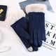 thumbnail image 5 of Guantes de gamuza para mujer, cálidos y de terciopelo, con dibujos animados, bonitos guantes para niños, 5 of 6