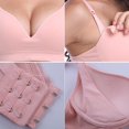 thumbnail image 4 of Soutien-gorge d'Allaitement pour Femmes Enceintes en Coton, Sans Armature, Bonnet 3/4 B, 4 of 9