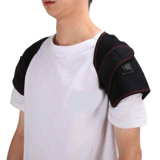 Heated Shoulder Brace, Electronic USB Warming Shoulder Support Moderate Keep Warm for Neck