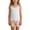 White, variant on Girls Sleeveless Singlet Top, Mesh Lace Casual Undershirt, Soft Crewneck Tank for Layering, Everyday Staple for Active Kids
