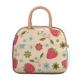 thumbnail image 2 of Lunch Bag Women Lunch Bag with Front Pocket Portable Large Cooler Tote for Women Men Adults with Side Pockets for Work Office Picnic Strawberry Cute (15)-new_15, 2 of 7