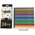 thumbnail image 5 of MANNYA 24 Count Metallic Colored Pencils Assorted Coloring Pencil Set Wooden Drawing Pencils For Kids Art Drawing Coloring Book, 5 of 12