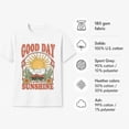 thumbnail image 5 of Good Day Sunshine Retro Sun Graphic T-Shirt, Unisex Classic Fit Cotton Blend Tee, 5 of 9