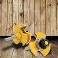 thumbnail image 2 of 2PCS Tongue Groove Router Bit Set Milling Cutter for Woodworking Cutting, 2 of 10
