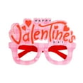 thumbnail image 1 of Fiudx Montura de Gafas para San Valentín, Accesorio Divertido para Fiestas, Diseño Flexible y Duradero, Ideal para Representaciones Teatrales, Juegos de Rol y Fiestas de Disfraces, Ideal para Celebra, 1 of 2