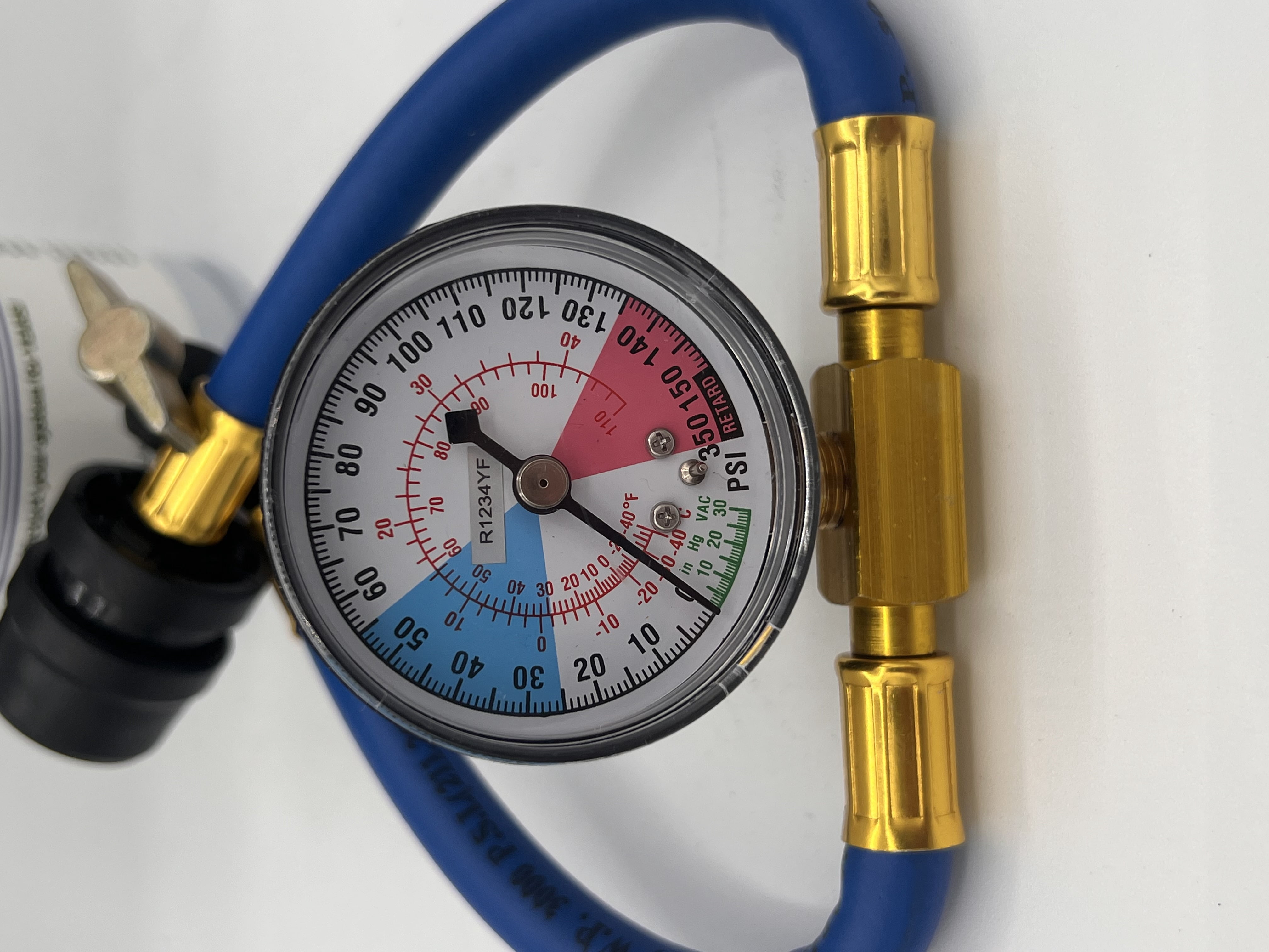 Stop Leak for R1234YF w/ Charging Gauge, Automotive R1234YF Hose Kit, R-1234yf, R1234