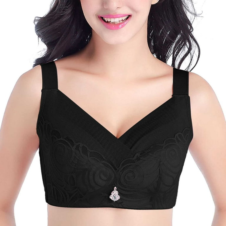 Paramour by Felina - Marvelous Side Smoothing T-Shirt Bra - Bras for Women,  Seamless Bra, Lingerie for Women, Plus Size Bra (Color Options) (Sparrow,  42D) 