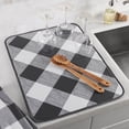 thumbnail image 2 of Better Homes & Gardens Microfiber Dish Drying Mat 18"x24" - Remington Plaid, 2 of 5