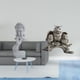 thumbnail image 2 of Estatua de Buda,Estatua de Buda Gautama para interiores y exteriores.,Figura de resina para meditación,decoración del hogar y el jardín.,Figuras de búho,Figuras de búho,animales, 2 of 8