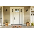 thumbnail image 2 of DII Natural Coir Doormat, Decorative Hello Mat, 17x29", Aloe There, 2 of 3