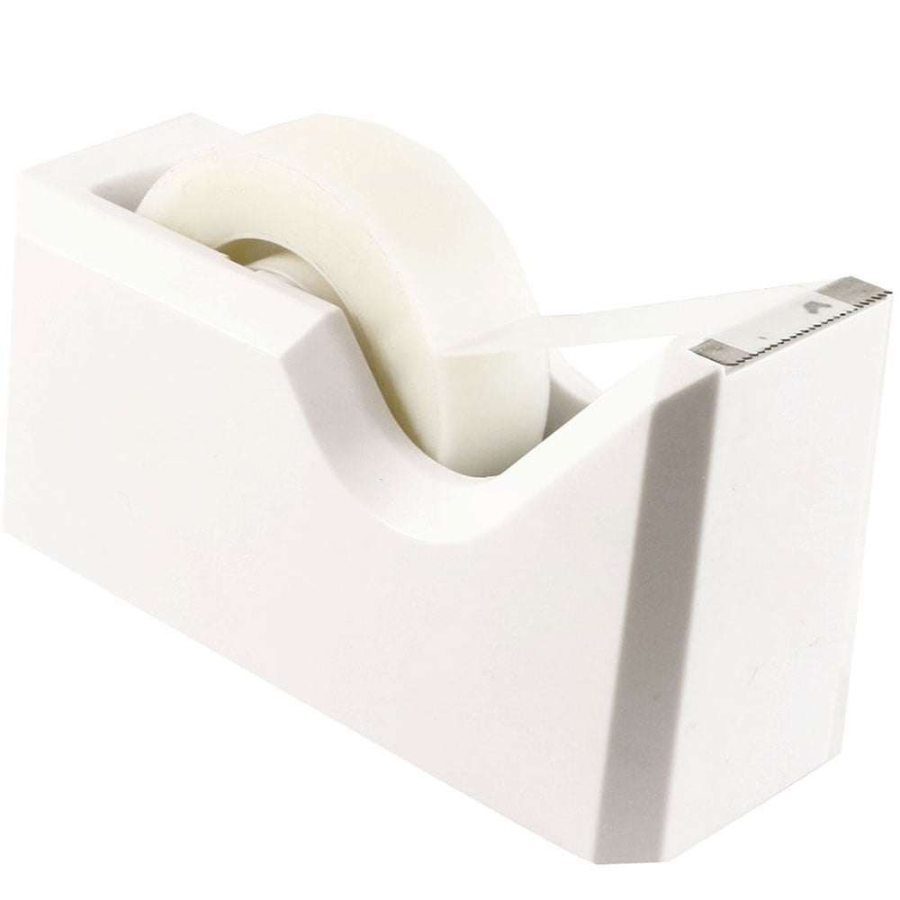 JAM Colorful Tape Dispenser, White, 1/Pack - Walmart.com