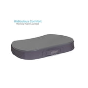 Sofia + Sam Silver Memory Foam Mini Lap Desk