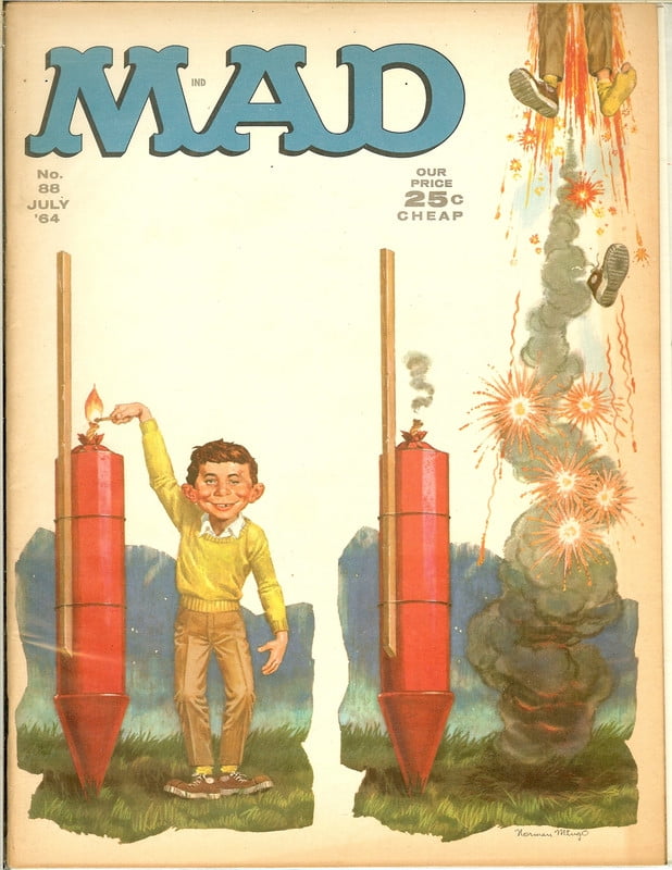 MAD Magazine Vintage #88 July 1964