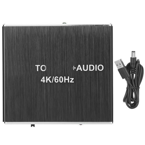 Multifunction HDMI 2.0 Audio Splitter 4K/60Hz Audio Extractor Support for AC3/DTS/LPCM