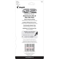 thumbnail image 3 of Pilot G2 Retractable Gel Pens, Fine Point, 0.7 mm, Clear Barrels, Assorted Ink, Pack Of 4 Pens, 3 of 3