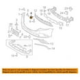 thumbnail image 3 of For 14-18 Mazda6 Front Bumper Cover Retainer Brace Support Bracket Left Side, 3 of 5