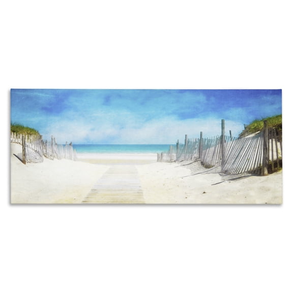 Stupell Industries Rustic Lodge Dunes Of The Cape Canvas Art, 24 x 10, by Graffitee Studios