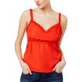 thumbnail image 1 of GUESS Blusa de punto con textura Audrey para mujer, rojo, mediano Guess Tejer, 1 of 1