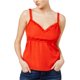thumbnail image 1 of Blusa de punto texturizada GUESS Audrey mujer roja pequeña Tejer, 1 of 1