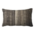 thumbnail image 1 of EREHome Dark Brown wood plank wall Pillow Case Cover Set 20x30 Inch, 1 of 1